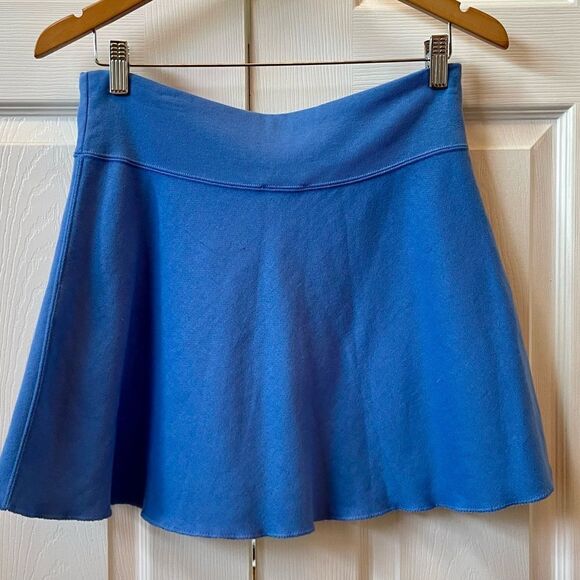 BLUE RALPH LAUREN DRAWSTRING SKIRT IN POWDER BLUE SIZE MEDIUM VINTAGE NWT - Picture 3 of 5